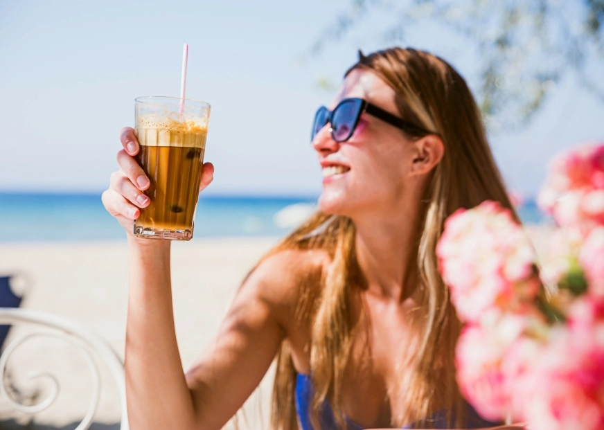Coffee pleasure, the Greek way