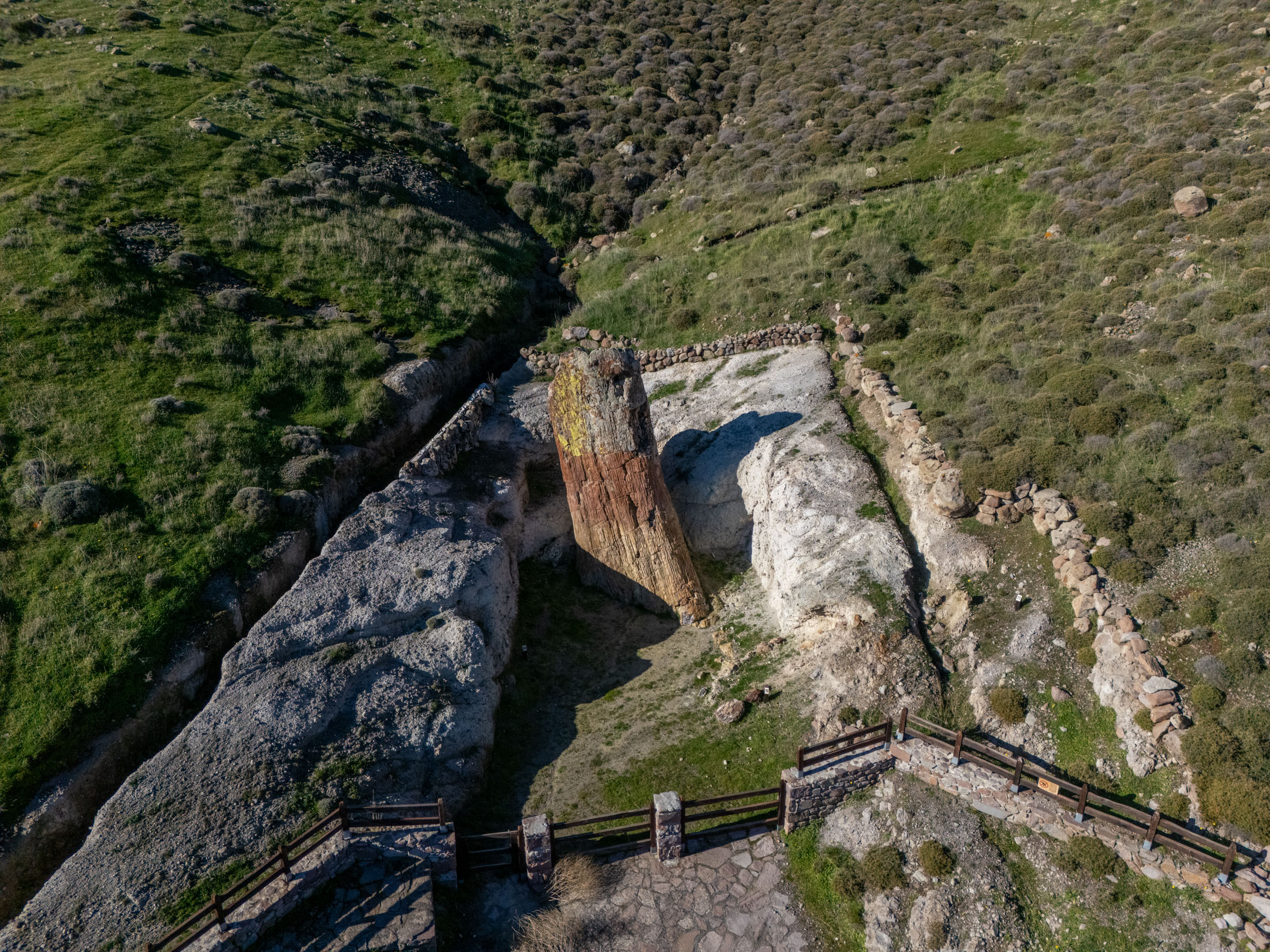 In the Lesvos Geopark. A Journey Through Land and Time